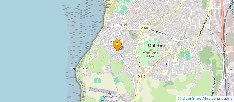 localisation de l'entreprise IMPACT  LE PORTEL