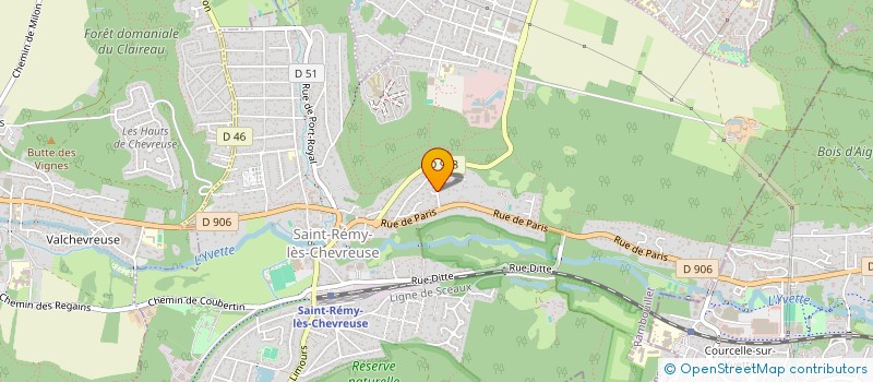 localisation de l'entreprise IMPACT ACHATS  SAINT-REMY-LES-CHEVREUSE