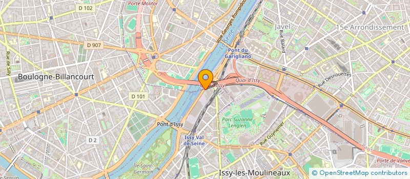 localisation de l'entreprise IMPACT AI à ISSY-LES-MOULINEAUX