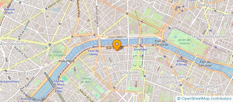 localisation de l'entreprise IMPACT ALLIANCE à LA MADELEINE
