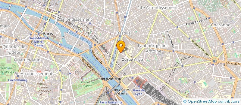 localisation de l'entreprise IMPACT ARCHITECTURE  PARIS