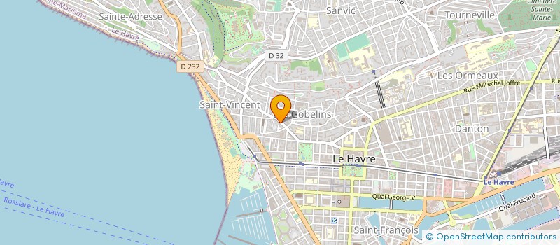 localisation de l'entreprise IMPACT CE à LE HAVRE