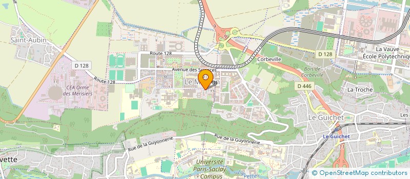 localisation de l'entreprise IMPACT CENTRALESUPELEC à GIF-SUR-YVETTE