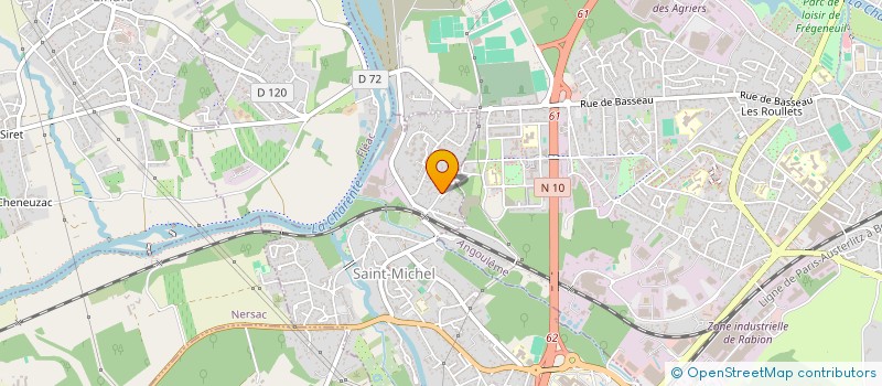 localisation de l'entreprise IMPACT CITY à SAINT-MICHEL