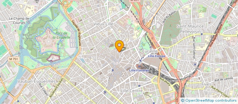 localisation de l'entreprise IMPACT COMICS à LILLE