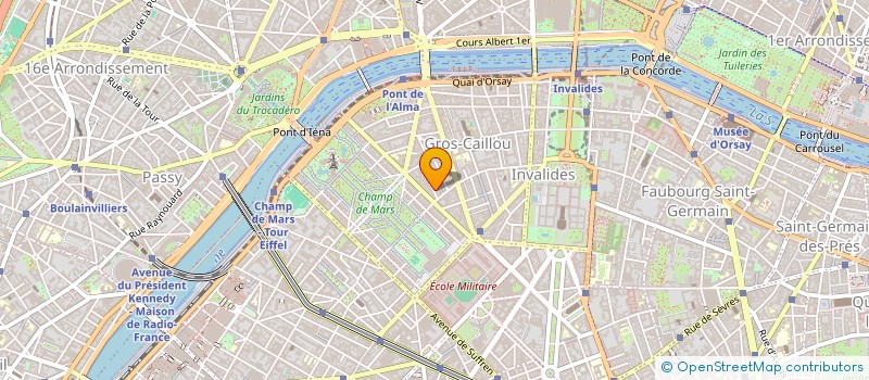localisation de l'entreprise IMPACT DISTRIBUTION à PARIS