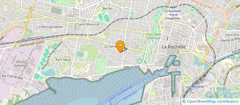 localisation de l'entreprise IMPACT EDGE CONSULTING  LA ROCHELLE