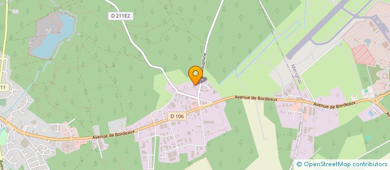 localisation de l'entreprise IMPACT EHC  SAINT-JEAN-D'ILLAC