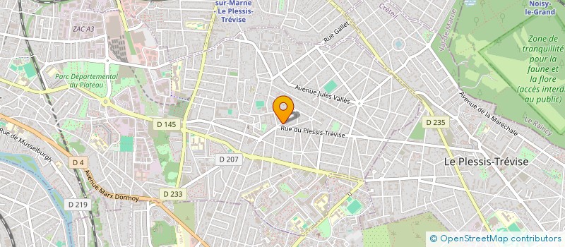 localisation de l'entreprise IMPACT EUROPE SERVICES à CHAMPIGNY-SUR-MARNE