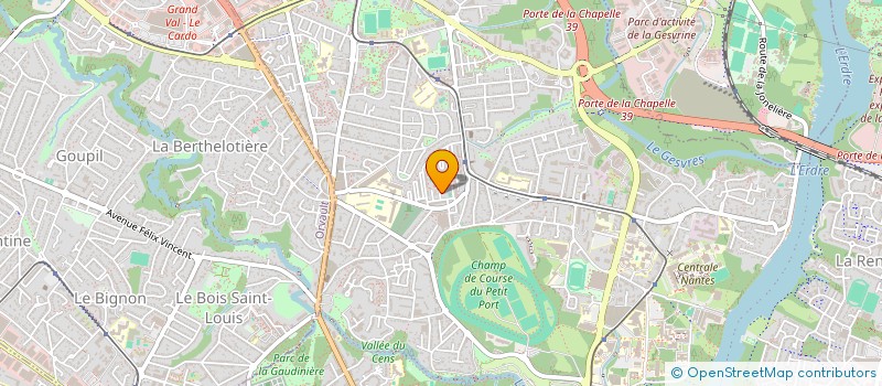 localisation de l'entreprise IMPACT EVANGELISATION à NANTES