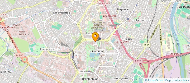 localisation de l'entreprise IMPACT GENRE à TOULOUSE