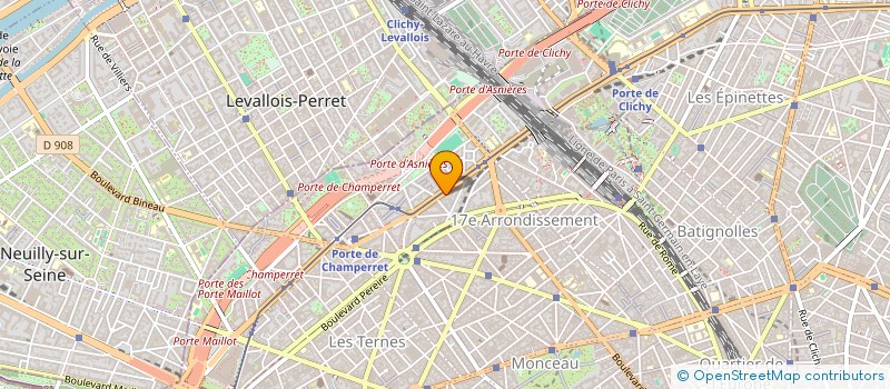 localisation de l'entreprise IMPACT HOLDING  PARIS