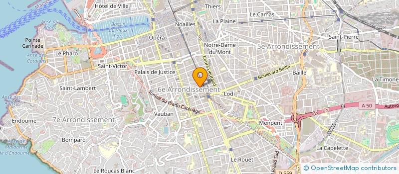 localisation de l'entreprise IMPACT HUMANITAIRE TRANSPORTS à MARSEILLE