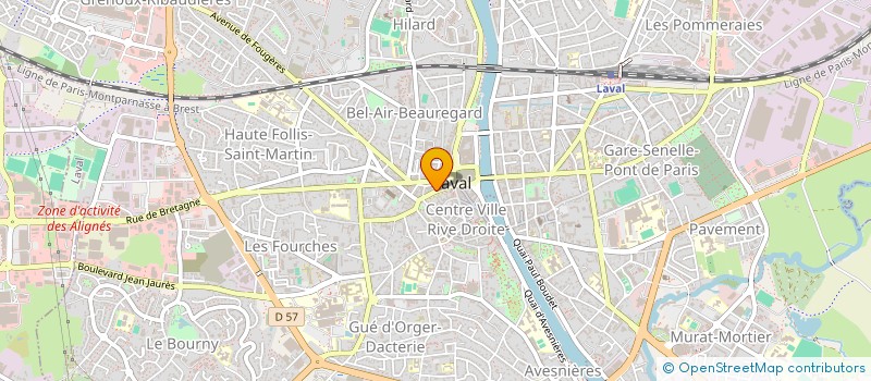 localisation de l'entreprise IMPACT IMAGE à LAVAL