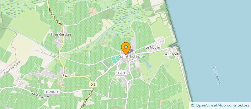 localisation de l'entreprise IMPACT LIBERTE PRO  SAINT-ESTEPHE