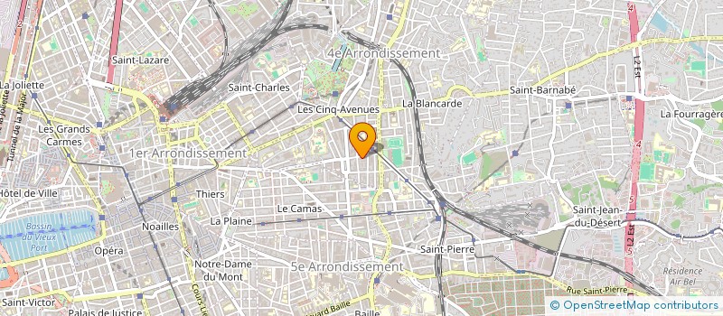 localisation de l'entreprise IMPACT MG à MARSEILLE