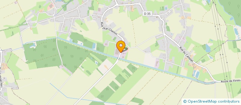 localisation de l'entreprise IMPACT OPERATIONS à FLINES-LEZ-RACHES
