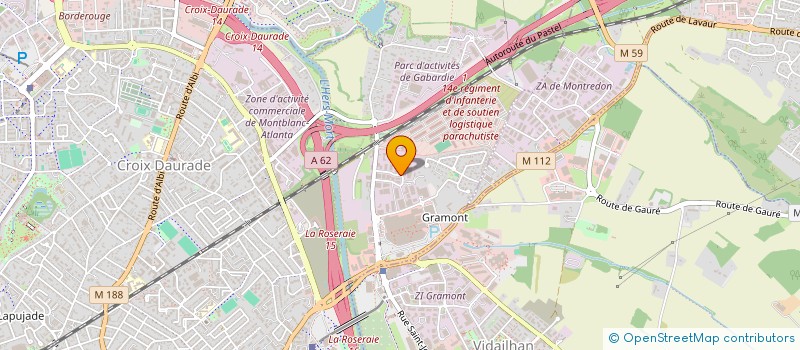 localisation de l'entreprise IMPACT & PARTAGE à TOULOUSE