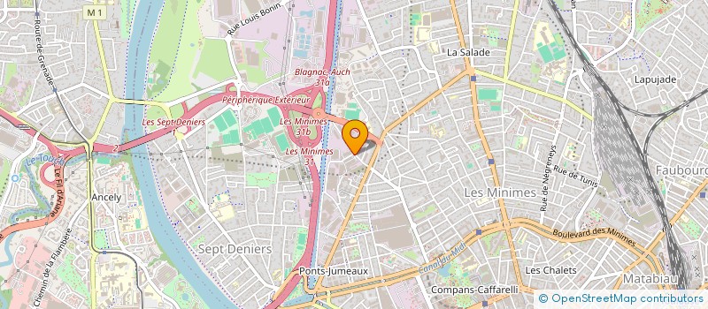 localisation de l'entreprise IMPACT PLURIEL à TOULOUSE