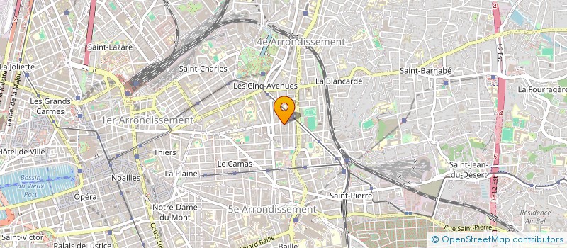 localisation de l'entreprise IMPACT PROVENCE MACONNERIE GENERALE à MARSEILLE