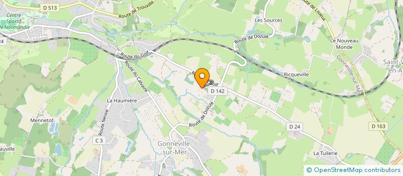 localisation de l'entreprise IMPACT PUB MOBILE  GONNEVILLE-SUR-MER