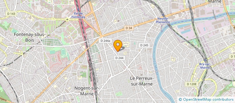 localisation de l'entreprise IMPACT QVCT à LE PERREUX-SUR-MARNE