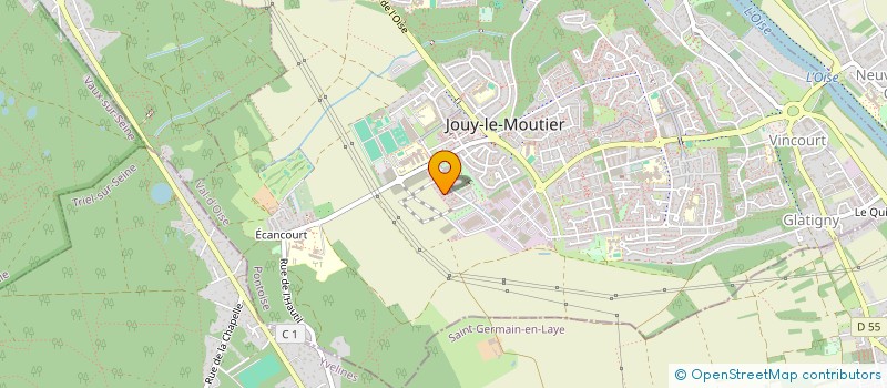 localisation de l'entreprise IMPACT REACH YOUR GOAL  JOUY-LE-MOUTIER