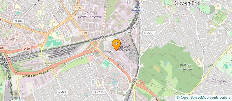 localisation de l'entreprise IMPACT SANS FRONTIERES HUMANITAIRE ET DEVELOPPEMENT à BOISSY-SAINT-LEGER