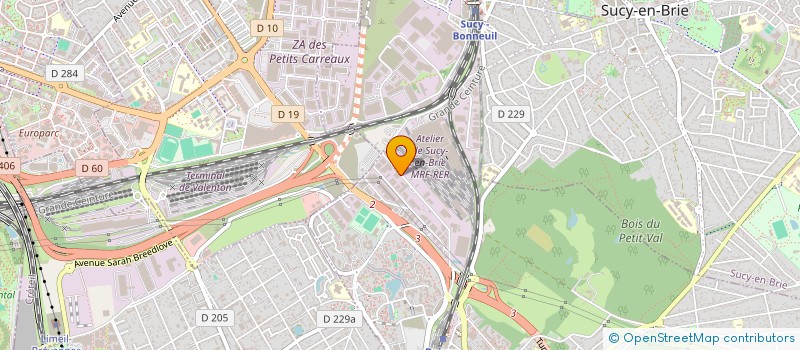 localisation de l'entreprise IMPACT SANS FRONTIERES (ISF) à BOISSY-SAINT-LEGER