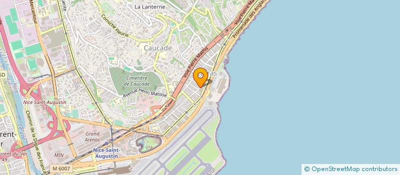 localisation de l'entreprise IMPACT SECURITE à NICE