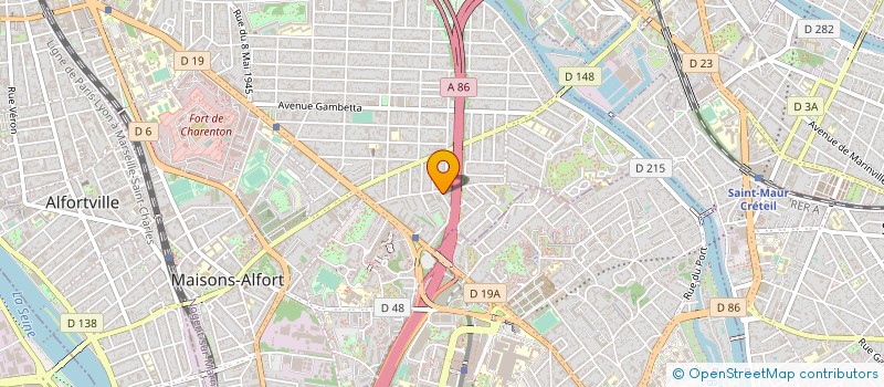 localisation de l'entreprise IMPACT SECURITE PRIVEE à MAISONS-ALFORT