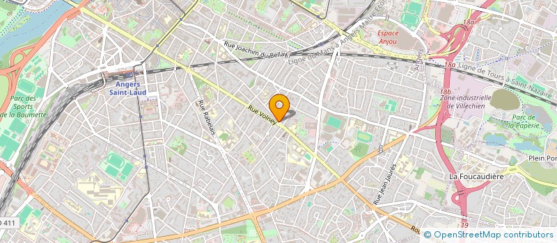 localisation de l'entreprise IMPACT SERVICE  SAINT-CLEMENT-DES-LEVEES