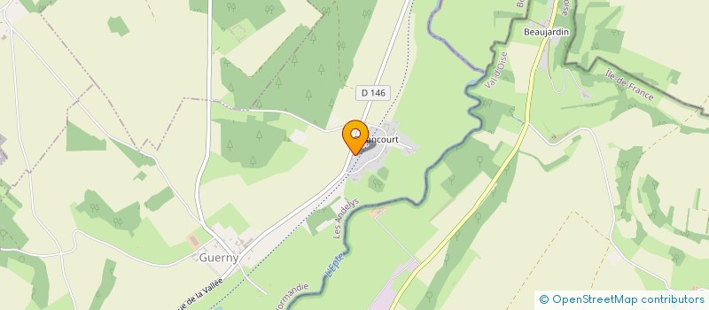 localisation de l'entreprise IMPACT SHOW  GUERNY