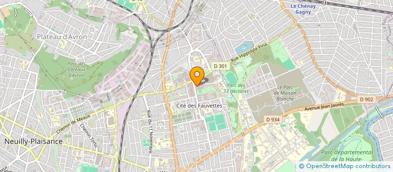localisation de l'entreprise IMPACT SOCIAL ET ACTION à NEUILLY-SUR-MARNE