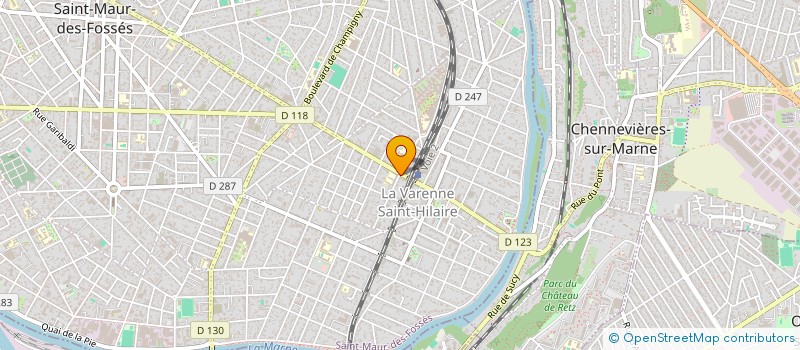 localisation de l'entreprise IMPACT STUDIO à SAINT-MAUR-DES-FOSSES