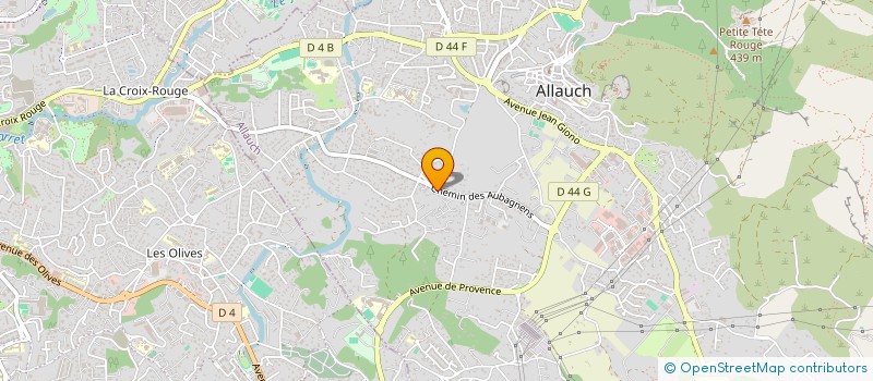 localisation de l'entreprise IMPACT SUD PHOTO  ALLAUCH