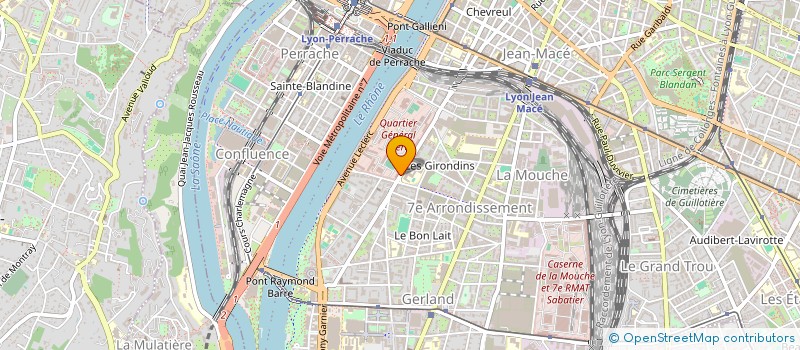 localisation de l'entreprise IMPACT VIDEO BROADCAST à LYON