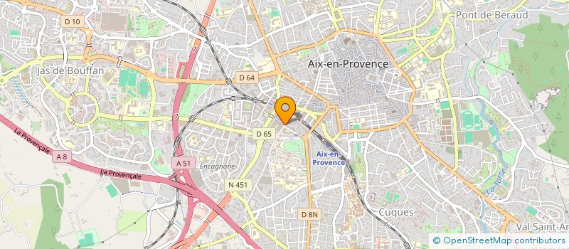 localisation de l'entreprise IMPACTELECOM à AIX-EN-PROVENCE