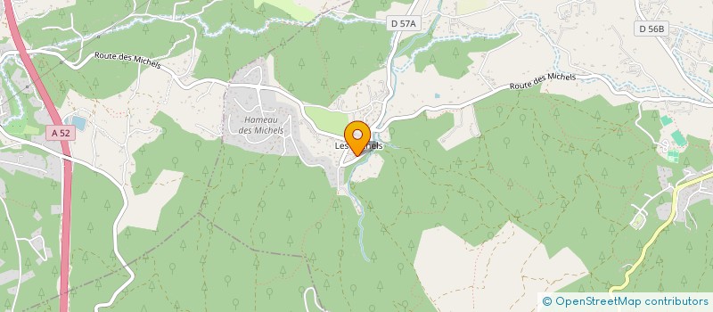 localisation de l'entreprise IMPACTS LAB.  PEYNIER