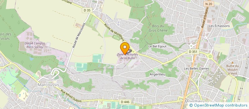 localisation de l'entreprise IMPAK  NOZAY