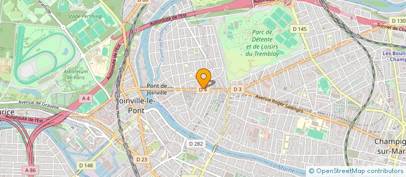 localisation de l'entreprise IMPAKT  JOINVILLE-LE-PONT