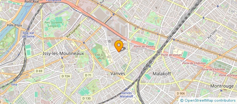 localisation de l'entreprise IMPALA à VANVES