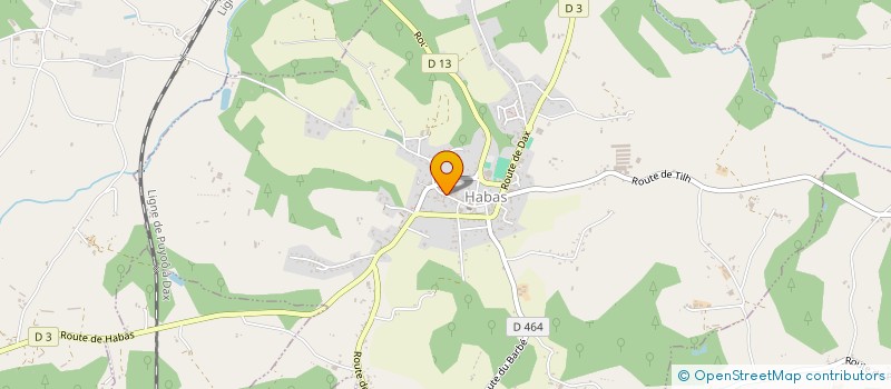 localisation de l'entreprise IMPALA  HABAS