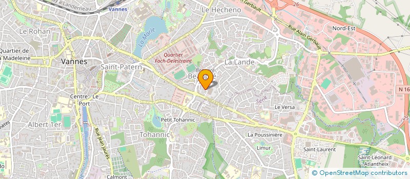 localisation de l'entreprise IMPALA à VANNES