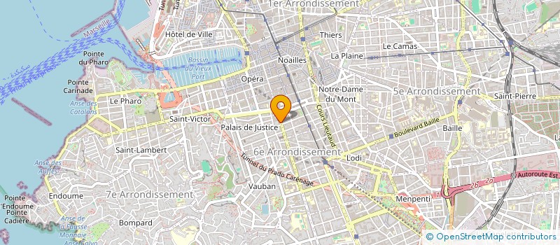 localisation de l'entreprise IMPALA CONSULTING  MARSEILLE