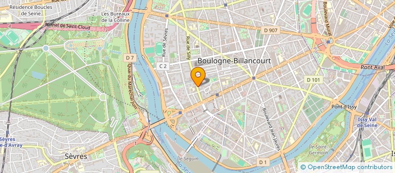 localisation de l'entreprise IMPALMA à BOULOGNE BILLANCOURT