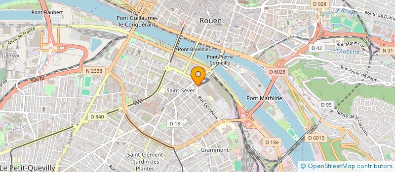 localisation de l'entreprise IMPARA à ROUEN