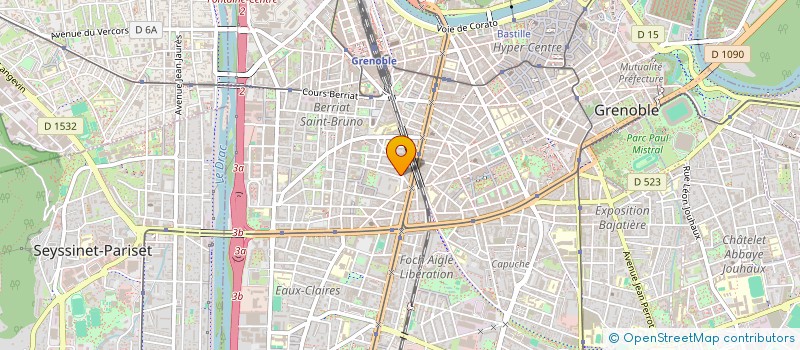 localisation de l'entreprise IMPARATOR  GRENOBLE