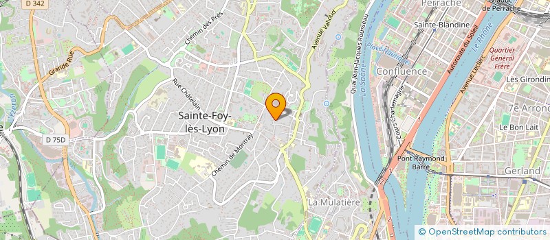 localisation de l'entreprise IMPASSE 13 à SAINTE-FOY-LES-LYON