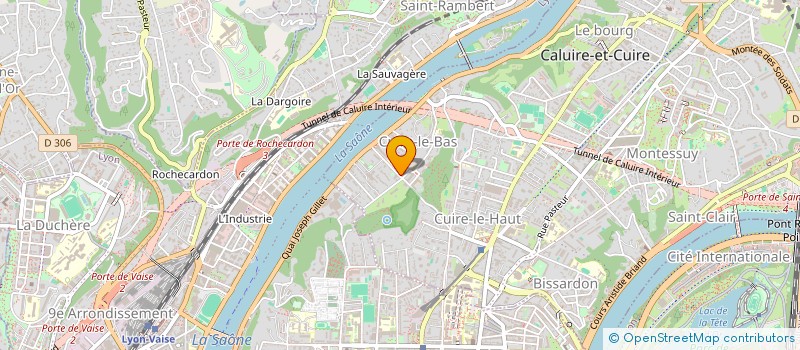 localisation de l'entreprise IMPASSE CATELIN  CALUIRE-ET-CUIRE